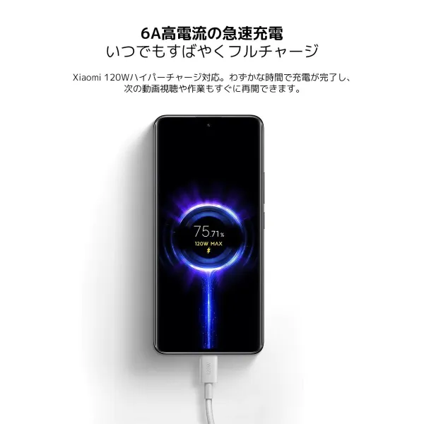 USB-C - USB-C kabelis Xiaomi BHR087KGL 1 m