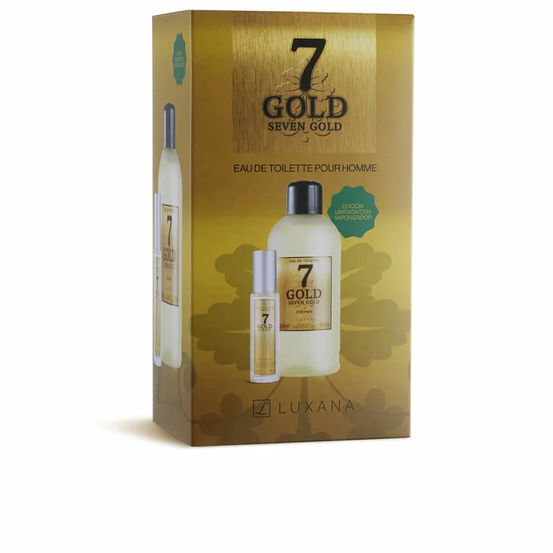 Meeste parfüümi komplekt Luxana Seven Gold 2 Tükid, osad