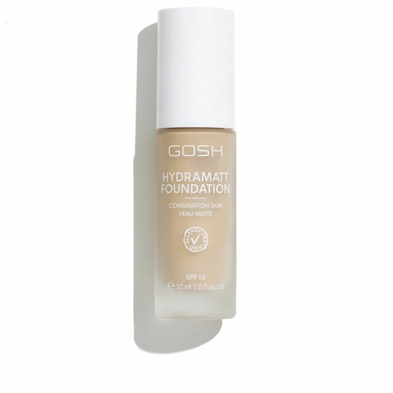 Основа-крем для макияжа Gosh Copenhagen HYDRAMATT Nº 006-Medium Light- Neutral Spf 15 30 ml
