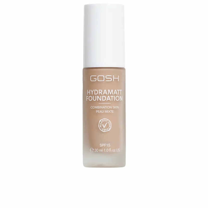 Pohjameikkivoide Gosh Copenhagen HYDRAMATT Nº 010-Light Dark Red Spf 15 30 ml