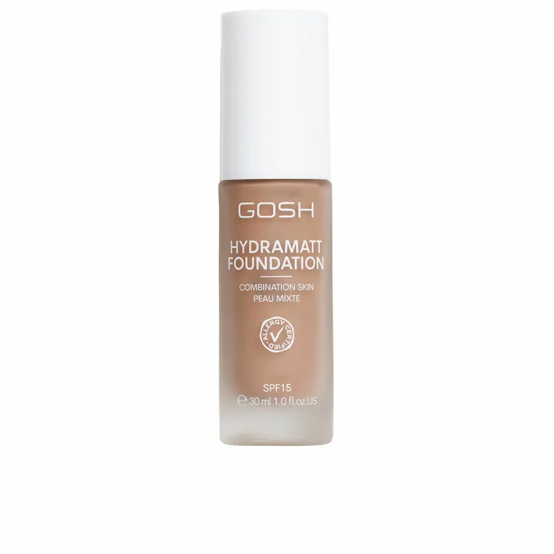 Kremas-makiažo pagrindas Gosh Copenhagen HYDRAMATT Nº 01-Medium Dark Red Spf 15 30 ml
