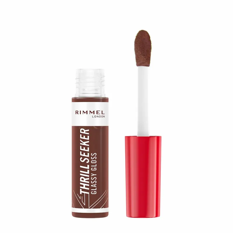 Huulikiilto Rimmel London THRILL SEEKER Nº 800-Chocolate Glaze 10 ml