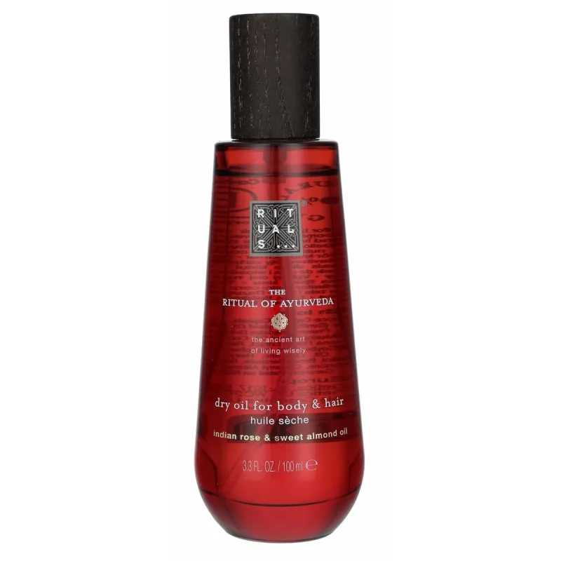Kuiv õli Rituals THE RITUAL OF AYURVEDA Indian Rose & Sweet Almond 100 ml