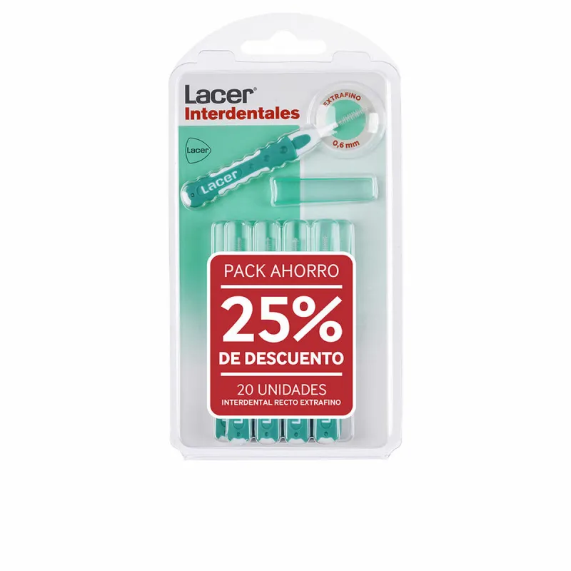 Zobu birste Interdental Lacer ANGULAR EXTRAFINO 2x 10 gb.