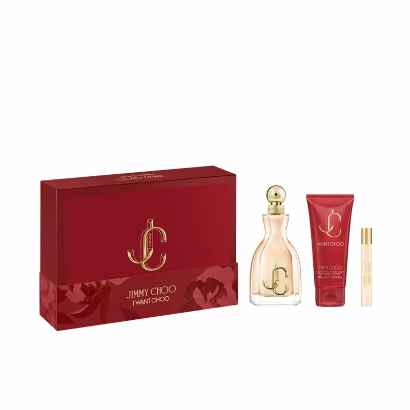 Moteriškų kvepalų rinkinys Jimmy Choo I WANT CHOO 3 Dalys