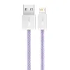Baseus Dynamic cable USB to Lightning, 2.4A, 2m (Purple)