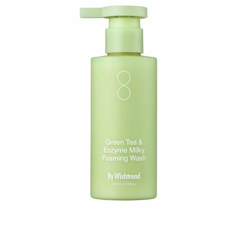Очищающая пенка By Wishtrend GREEN TEA & ENZYME MILKY 140 ml
