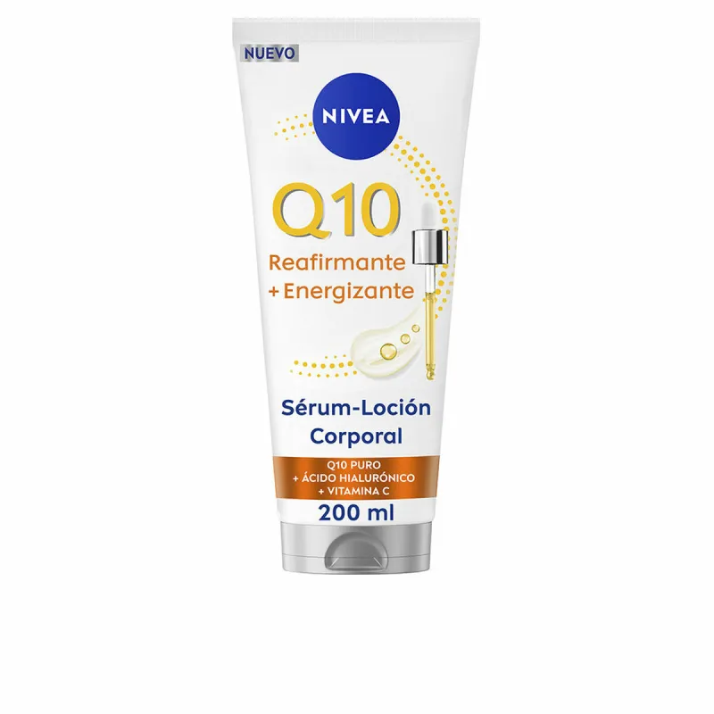 Разглаживающая и питающая сыворотка для тела Nivea Q10+ 200 ml