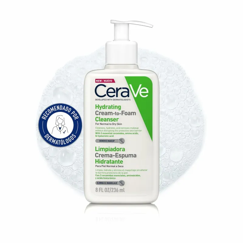 Пенящийся крем для снятия макияжа CeraVe CERAVE CLEANSER 473 ml