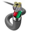 Baseus Jelly cable USB to Lightning, 2,4A, 1,2m (black)
