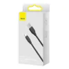 Baseus Jelly cable USB to Lightning, 2,4A, 1,2m (black)