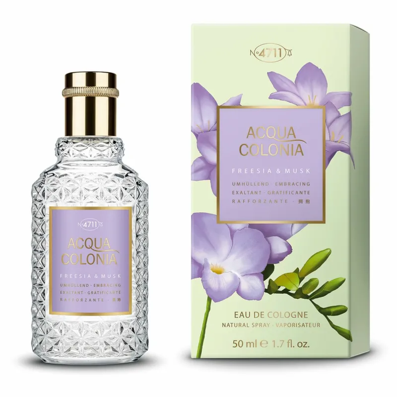 Eau de odekolonas 4711 ACQUA COLONIA FREESIA & MUSK Freesia & Musk EDC 50 ml