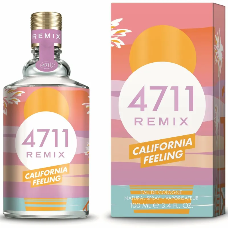 Kölnin vesi 4711 4711 REMIX CALIFORNIA FEELING 4711 Remix CaliforniaFeeling EDC 100 ml