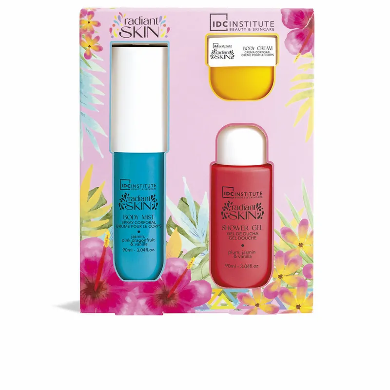 Naiste komeetika komplekt IDC Institute RADIANT SKIN 3 Tükid, osad