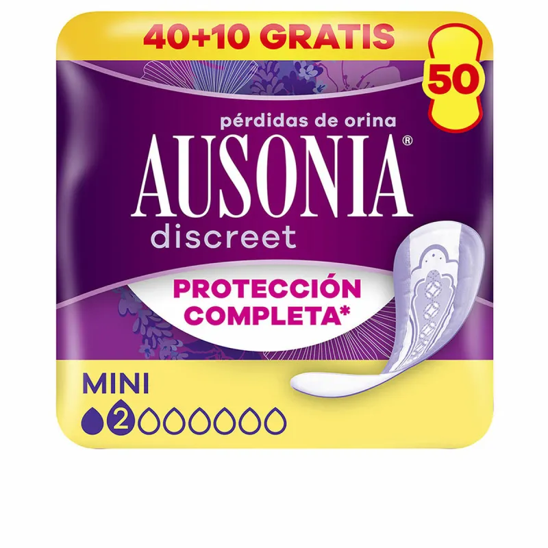 Sanitārais Ieliktnītis Urīna Nesaturēšanai Ausonia DISCREET 50 gb.