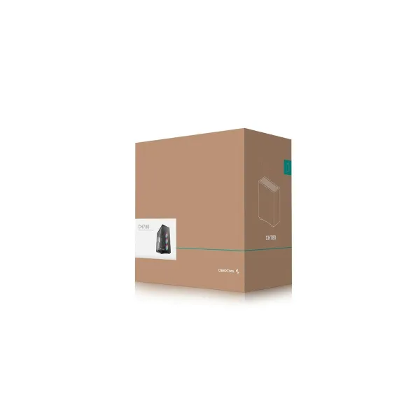 ATX Pus-torņveida Kārba DEEPCOOL CH780 Melns