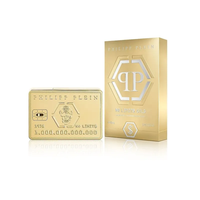 Naiste parfümeeria PHILIPP PLEIN No Limit$ Gold EDP 90 ml