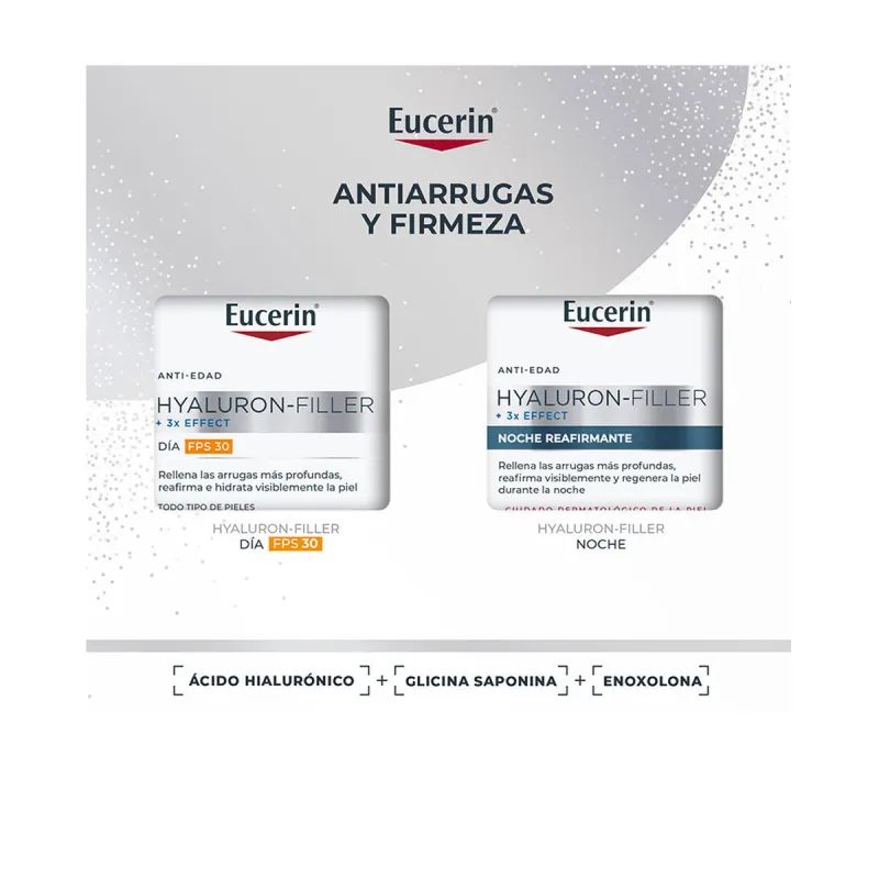 Naisten kosmetiikkasetti Eucerin HYALURON FILLER 2 Kappaletta