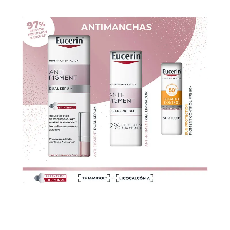 Moteriškos kosmetikos rinkinys Eucerin ANTI-PIGMENT 3 Dalys