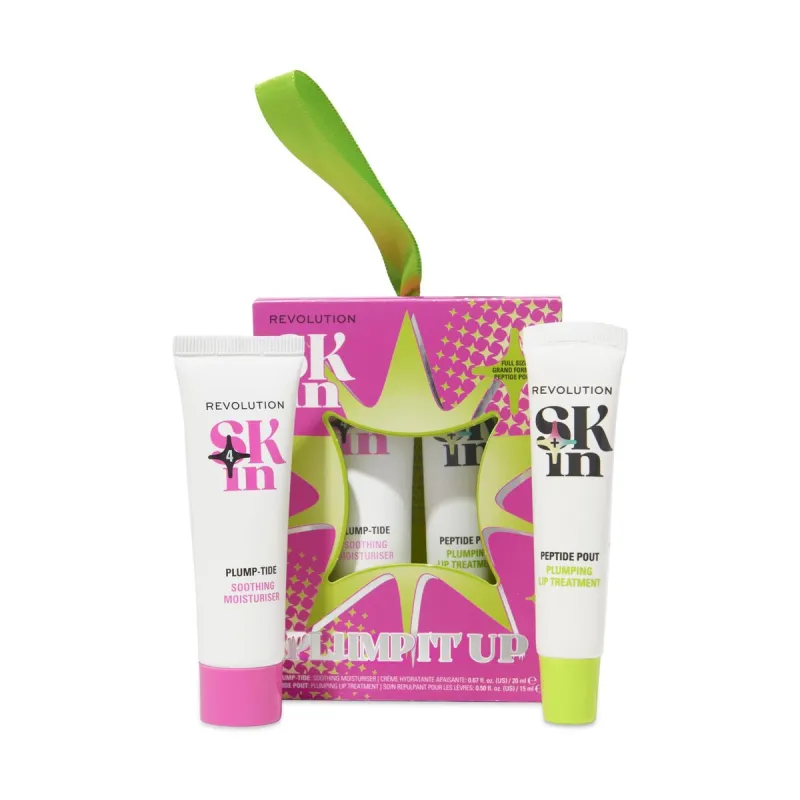 Meigikomplekt Revolution Skincare PLUMP IT UP 2 Tükid, osad