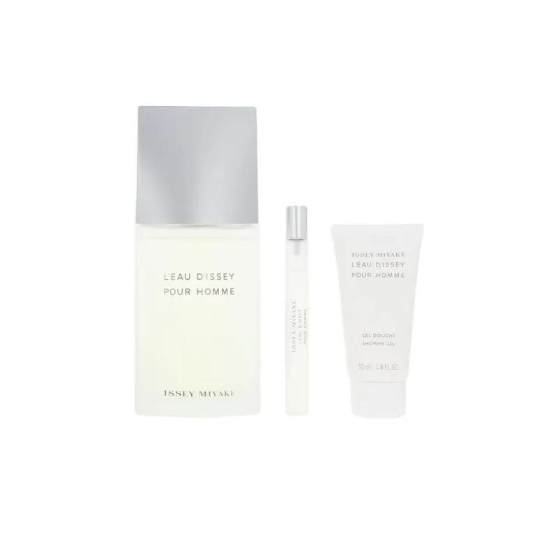 Men's Perfume Set Issey Miyake L'EAU D'ISSEY POUR HOMME 3 Pieces