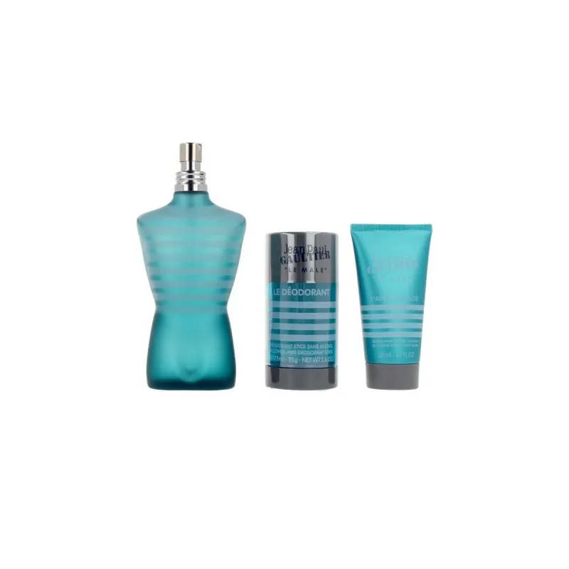 Miesten parfyymisetti Jean Paul Gaultier LE MALE 3 Kappaletta