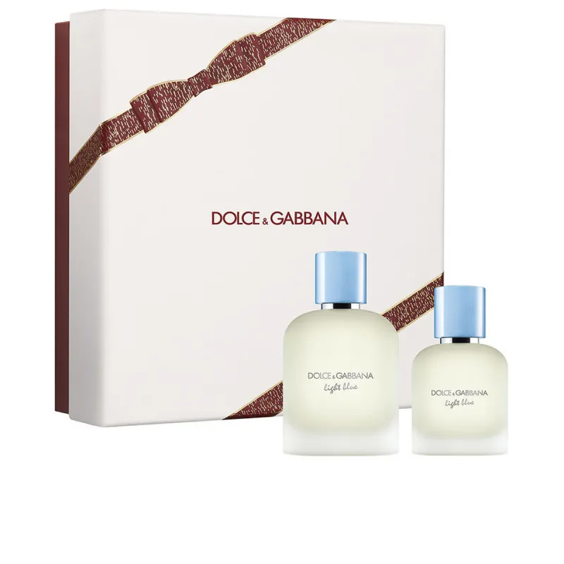 Meeste parfüümi komplekt Dolce & Gabbana LIGHT BLUE POUR HOMME 2 Tükid, osad