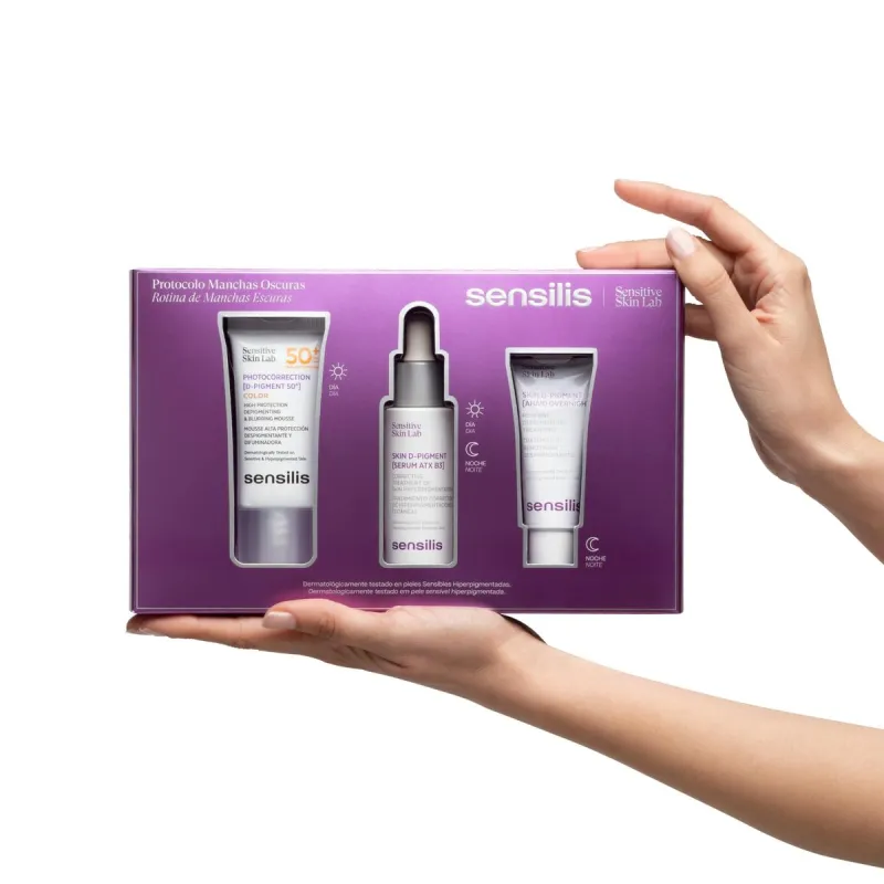 Moteriškos kosmetikos rinkinys Sensilis SKIN D-PIGMENT