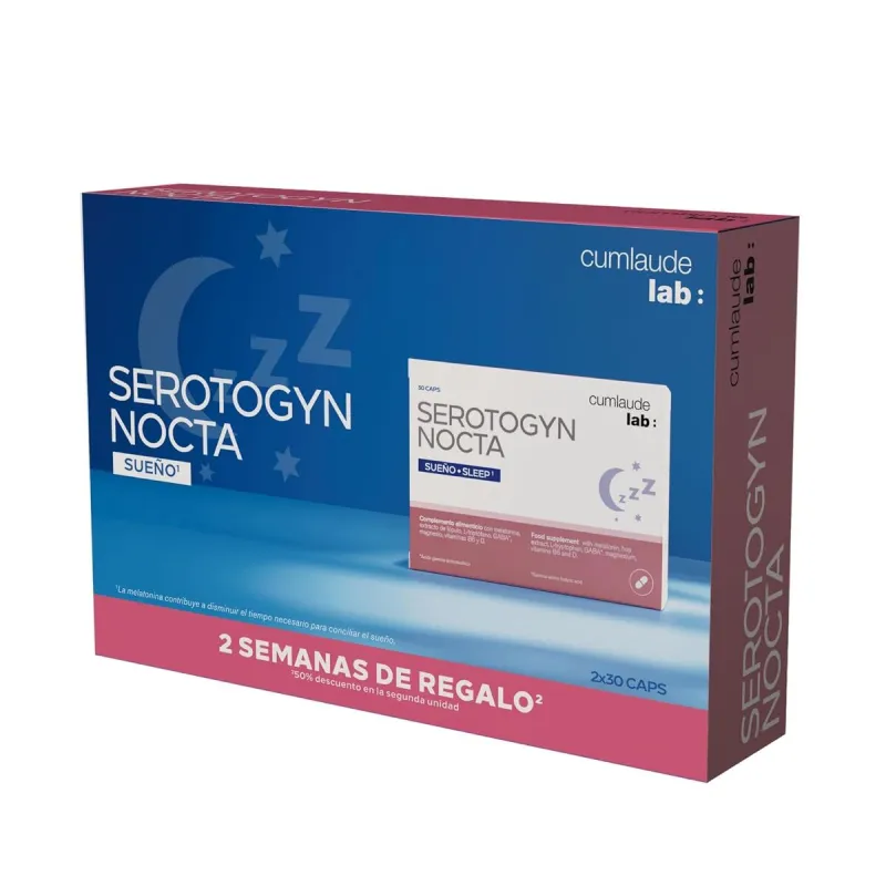 Maisto papildas Cumlaude Lab SEROTOGYN NOCTA 30 vnt.
