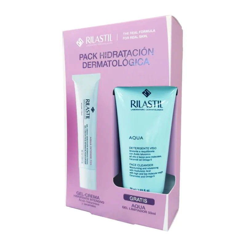 Women's Cosmetics Set Rilastil RILASTIL AQUA 2 Pieces