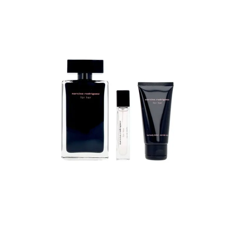 Женский парфюмерный набор Narciso Rodriguez FOR HER EDT 3 Предметы