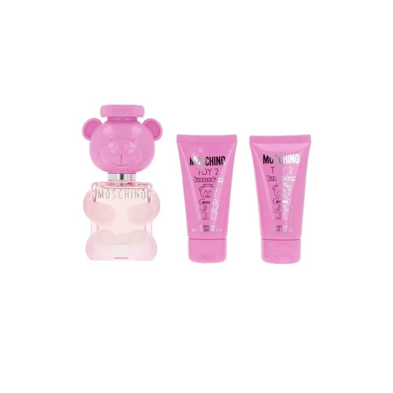 Naiste parfüümi komplekt Moschino TOY 2 BUBBLE GUM 3 Tükid, osad