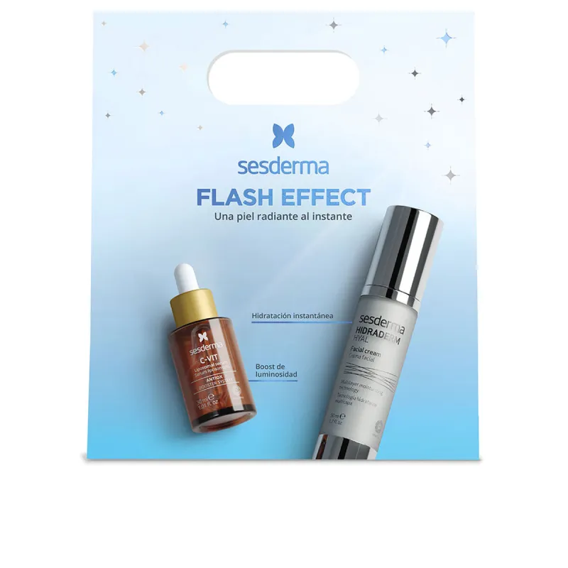 Kosmētikas komplekts Sesderma Flash Effect 2 Daudzums