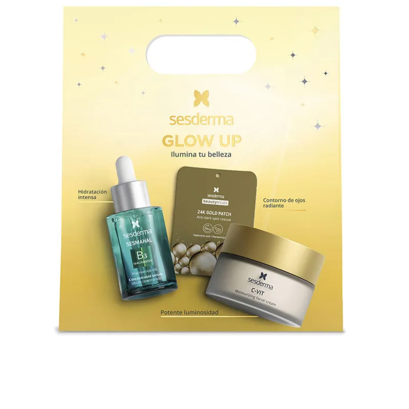 Косметический набор Sesderma Glow Up 3 Предметы