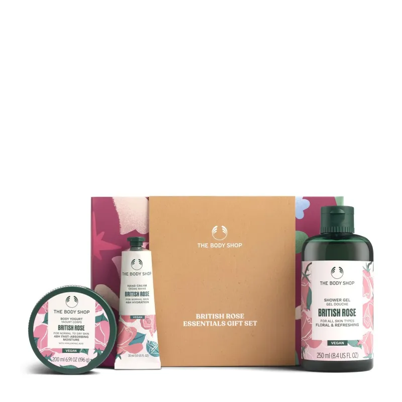 Moteriškos kosmetikos rinkinys The Body Shop BRITISH ROSE
