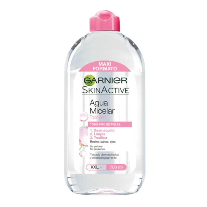 Мицеллярная вода для снятия макияжа Garnier Skinactive Agua Micelar 700 ml