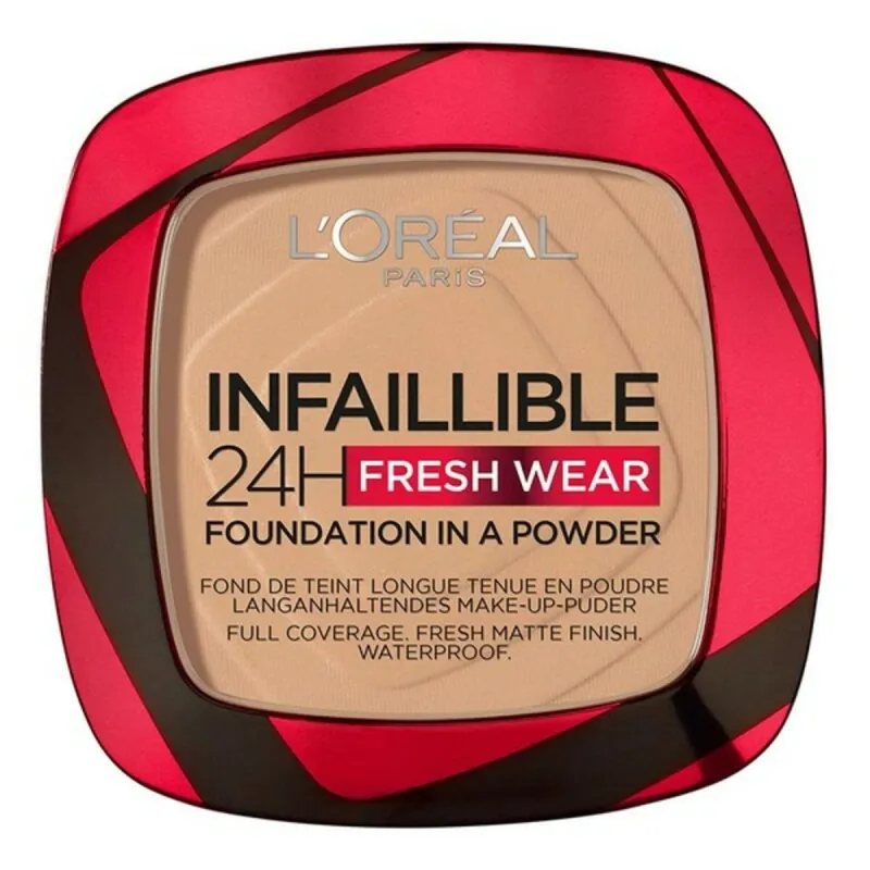 Kompaktinis makiažas L'Oreal Make Up Infallible Fresh Wear 24 valandos 140 (9 g)