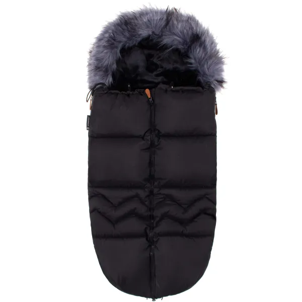 Soojakott Springos SB0020, 4-ühes, vankrisse, kelgule ja gondlale, 90 cm, must