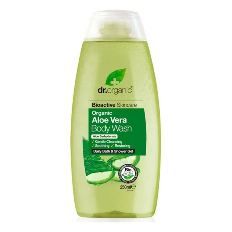 Увлажняющий гель для ванной с Алоэ вера Dr.Organic DR00109 250 ml