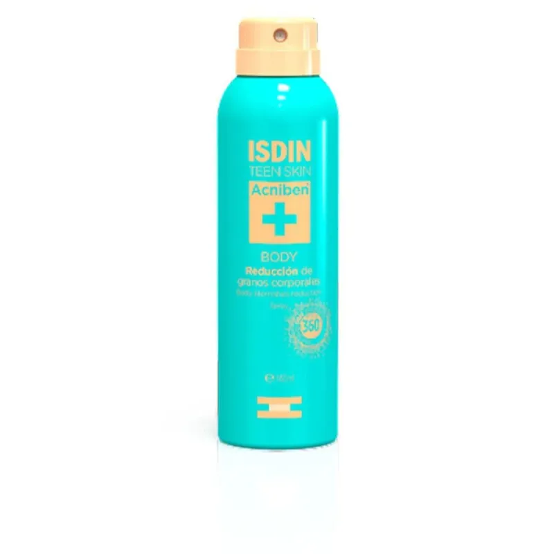 Ķermeņa losjons Isdin ACNIBEN 150 ml Spray Aizmugure