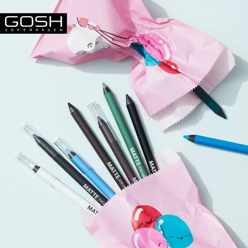 Eyeliner Gosh Copenhagen Matte Nº 009-Midnight Blue 1,2 g