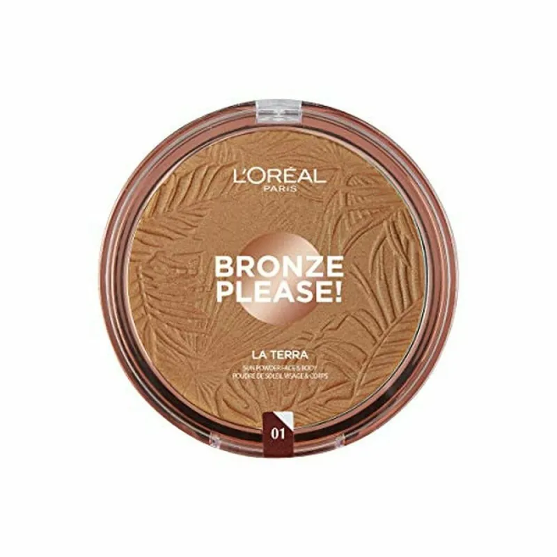 Kompaktpuudrid L'Oreal Make Up Bronze Nº 01-Light Caramel 18 g