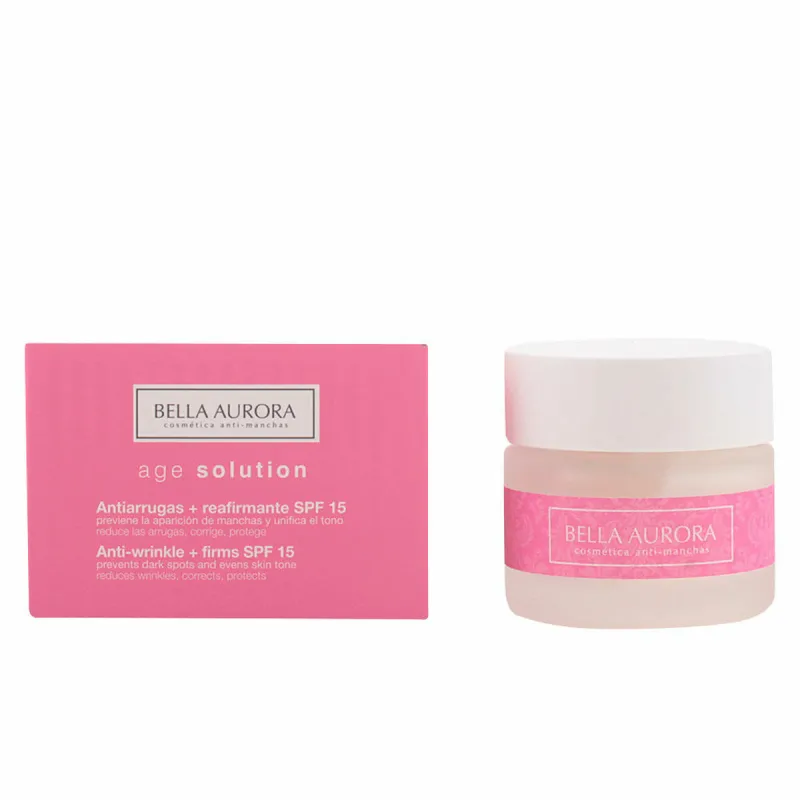 Kortsudevastane kreem Bella Aurora AGE SOLUTION Spf 15 50 ml Pinguldav