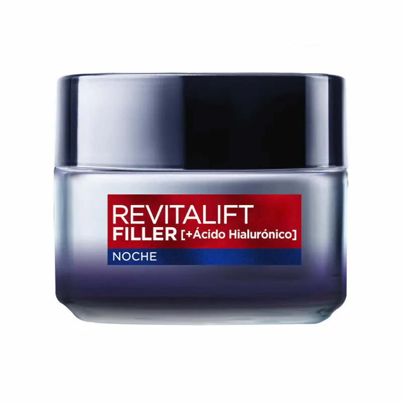 Öökreem L'Oreal Make Up Revitalift Filler 50 ml Hüaluroonhappega