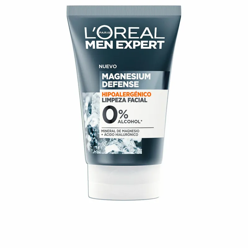 Näo puhastamise geel L'Oreal Make Up Men Expert Magnesium Defense 100 ml