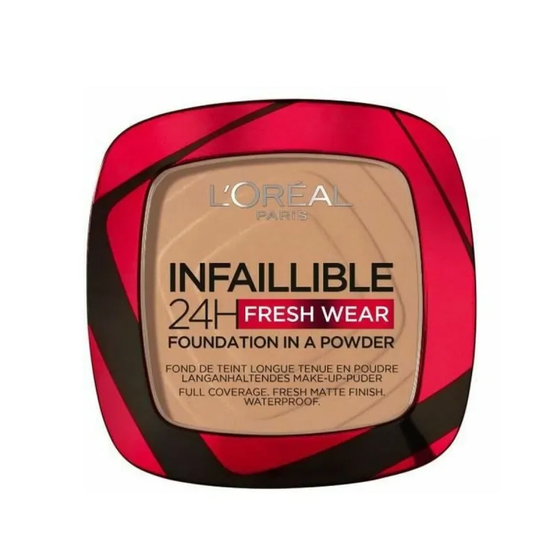 Puuterimeikinpohjustustuote L'Oreal Make Up Infaillible Fresh Wear Nº 120 (9 g)