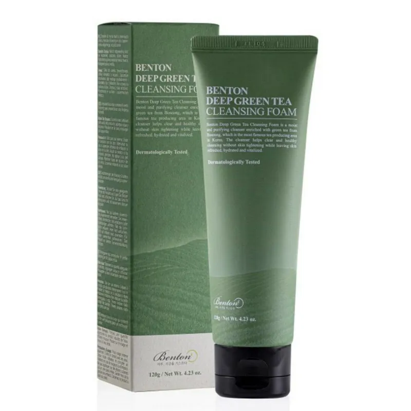 Päivävoide Benton Deep Green Tea 120 g