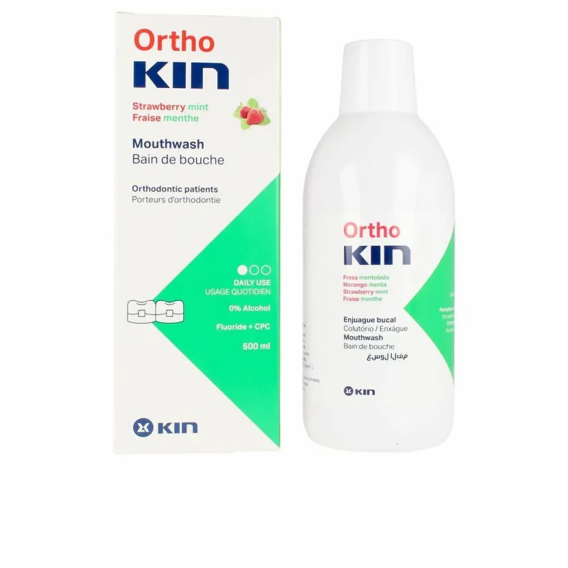 Suuvesi Kin Orthokin 500 ml Mansikka Mintunvihreä