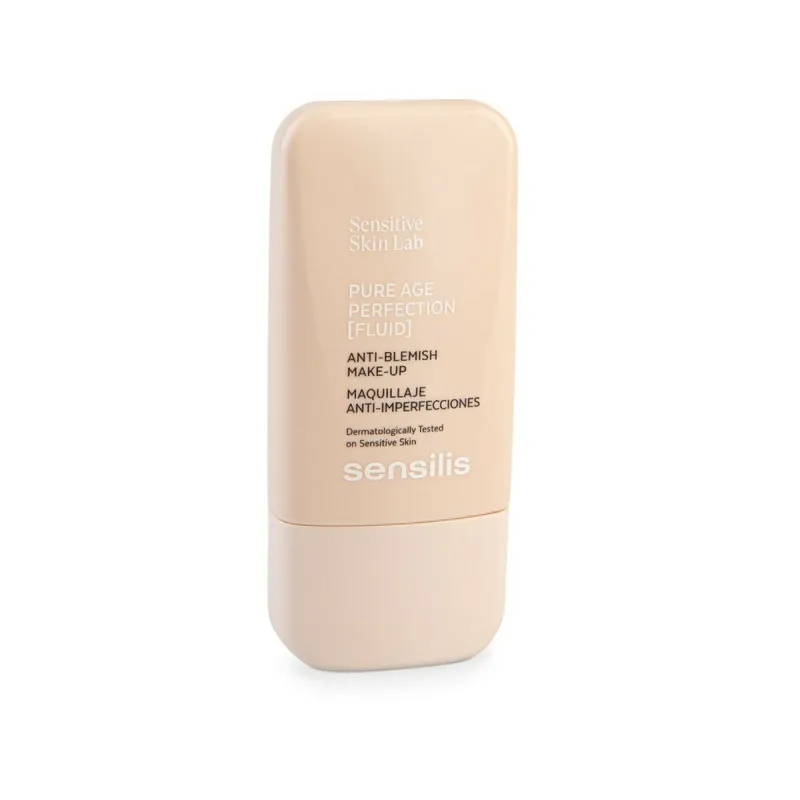 Crème Make-up Base Sensilis Pure Age Perfection Nº 03-Beige Rose 30 ml Anti-imperfections
