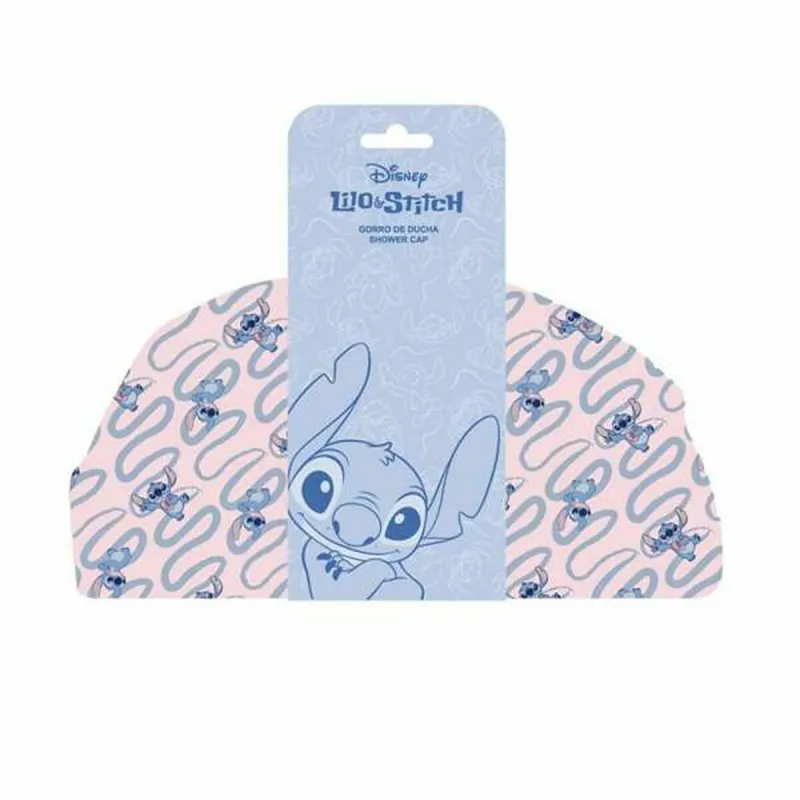 Dušo kepuraitė Stitch Mėlyna 100 % poliesteris